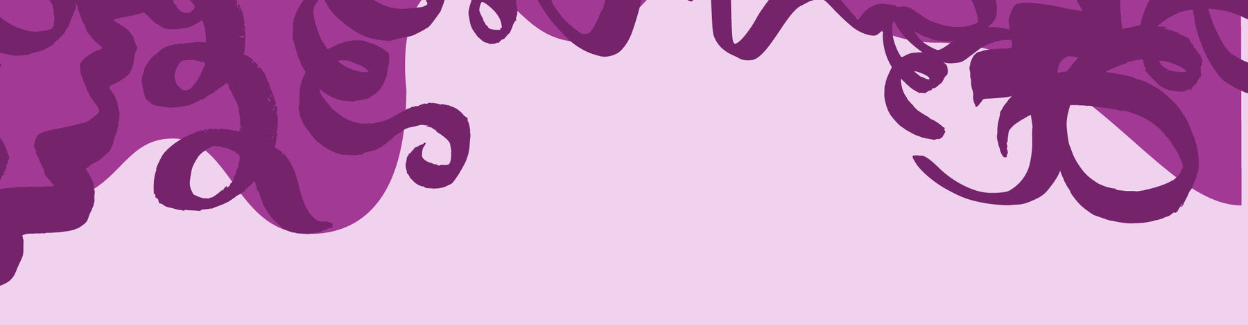 Curl Talk branded background