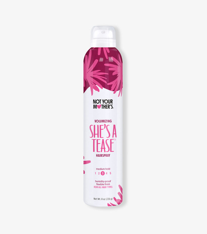 NYM She's a Tease Volumizing hairspray.