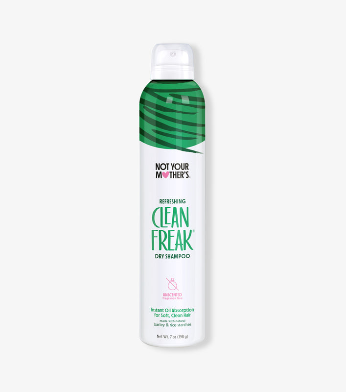 Keep second day hair looking fresh with NYM Clean Freak dry shampoo.
