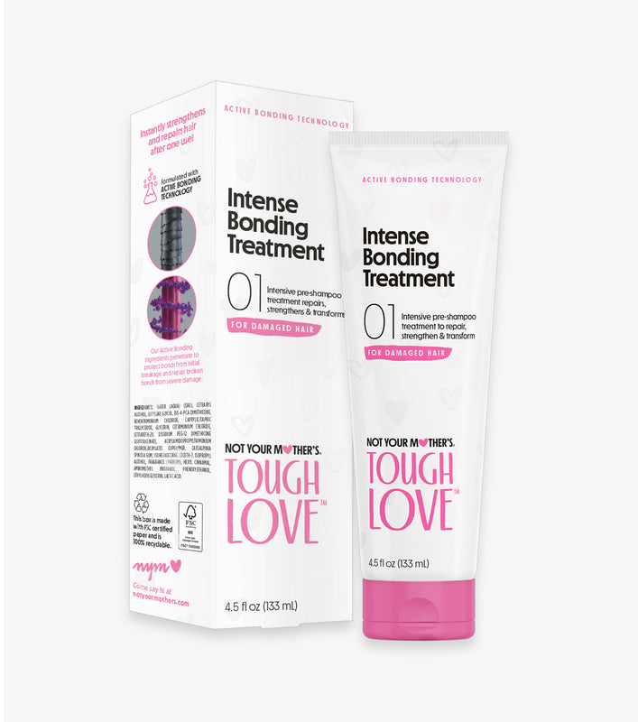 Step 1 intensive pre-shampoo bonding treatment for damaged hair.