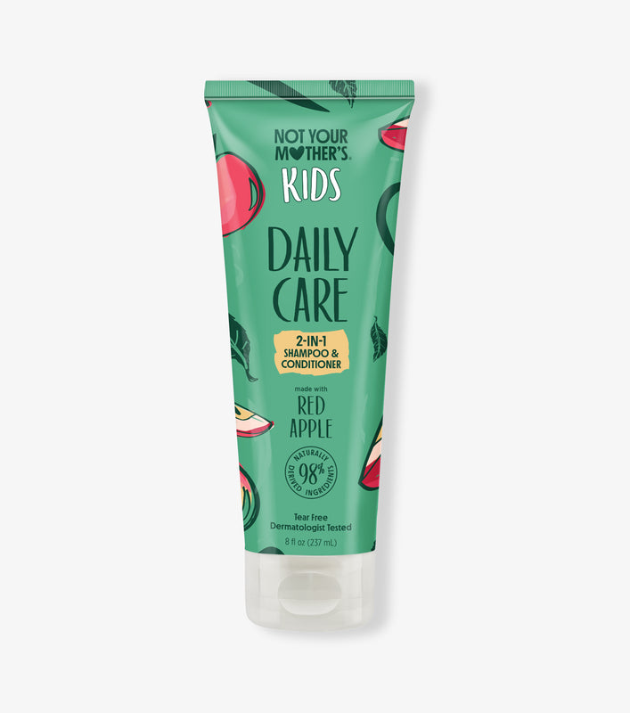 The NYM Kids Red Apple Daily Care 2-in-1 shampoo and conditioner.