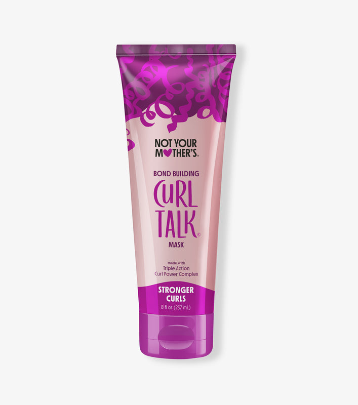 Achieve strong, healthy curls with NYM Curl Talk Bond Building hair mask.
