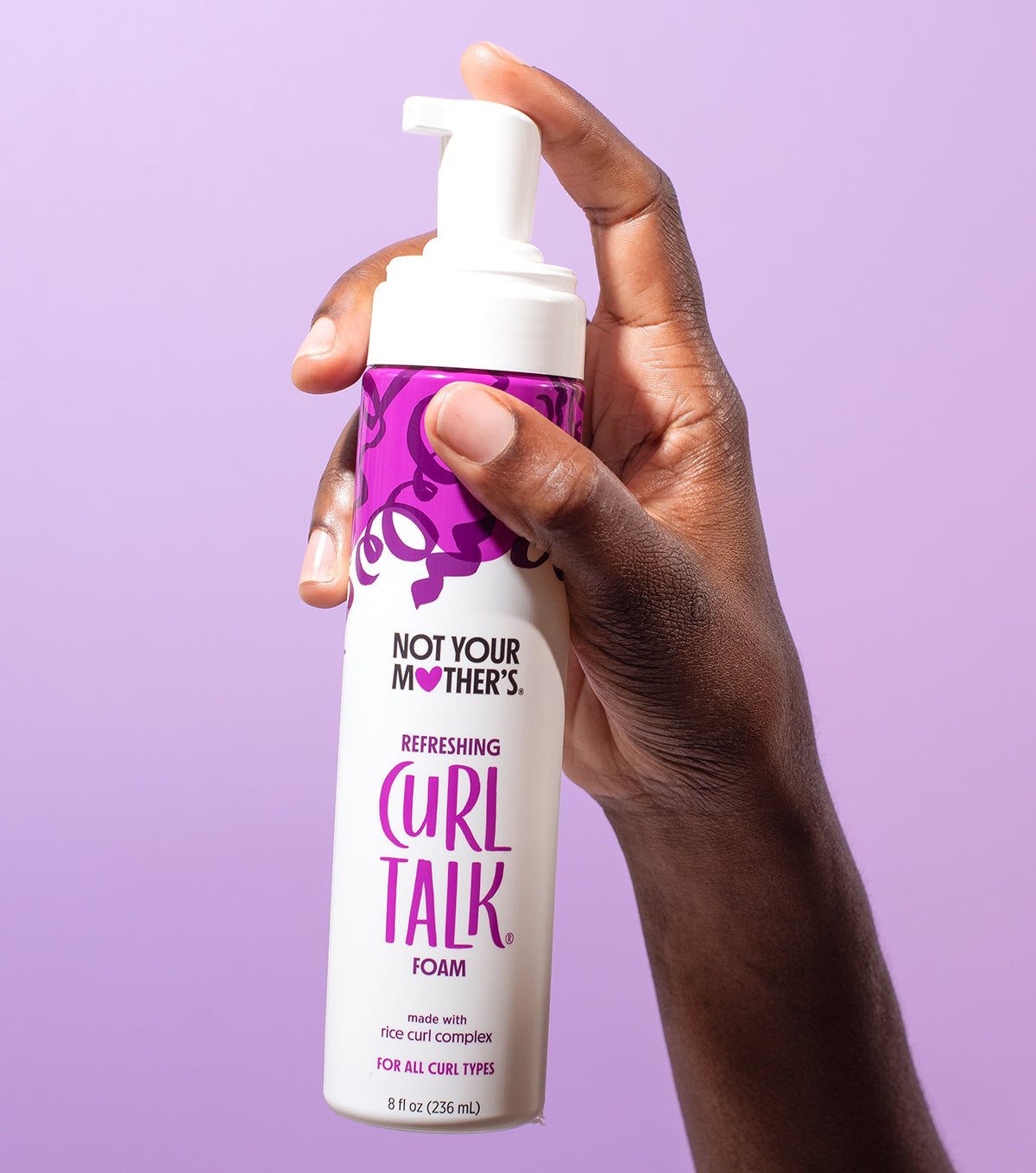 Curl Talk Refreshing Curl Foam Flexible Hold For Curls curl-talk-refreshing-curl-foam-flexible-hold-for-curls