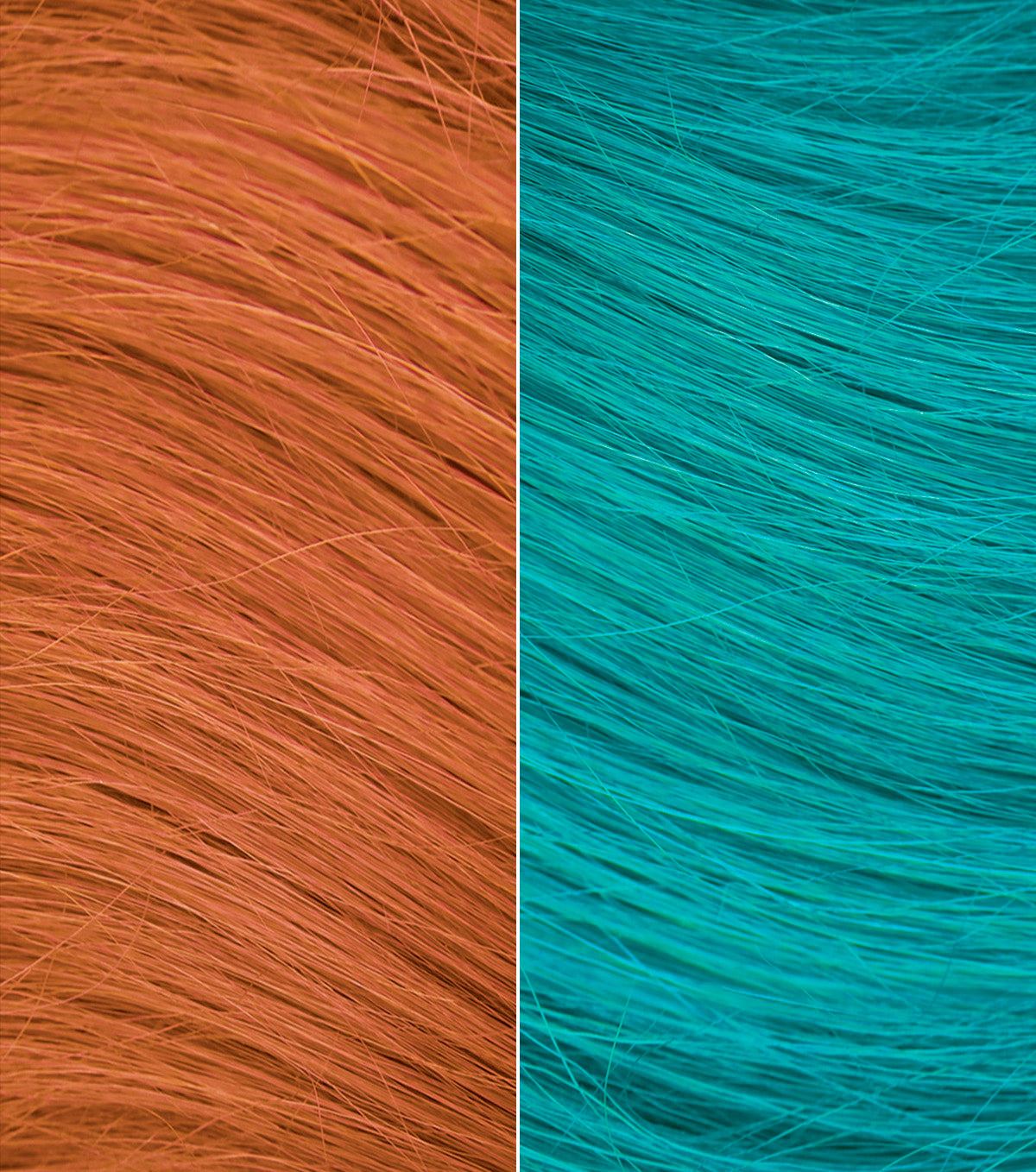 Copper Blaze and Emerald Envy mix swatch
