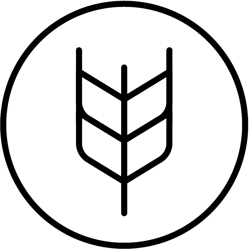 Natural rice barley starches